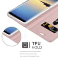 Pikkukuva 5 / 11: Samsung Galaxy NOTE 8 Suojakotelo Suojakuori Lompakkokotelo Matkapuhelinkotelo jossa magneettisuljenta, jalusta-toiminto ja korttitasku