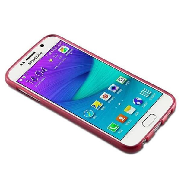 Samsung Galaxy S6 Skal Fodral Case Cover Skyddsfodral Fodral Mobilskydd av flexibelt TPU-silikon