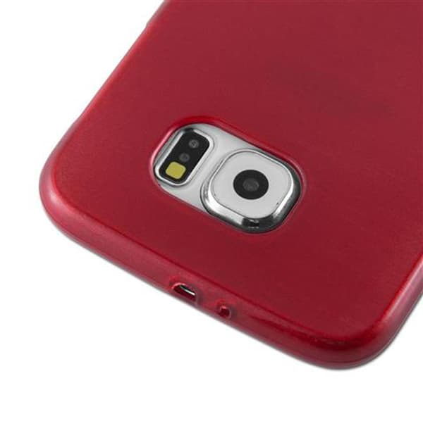 Samsung Galaxy S6 Skal Fodral Case Cover Skyddsfodral Fodral Mobilskydd av flexibelt TPU-silikon