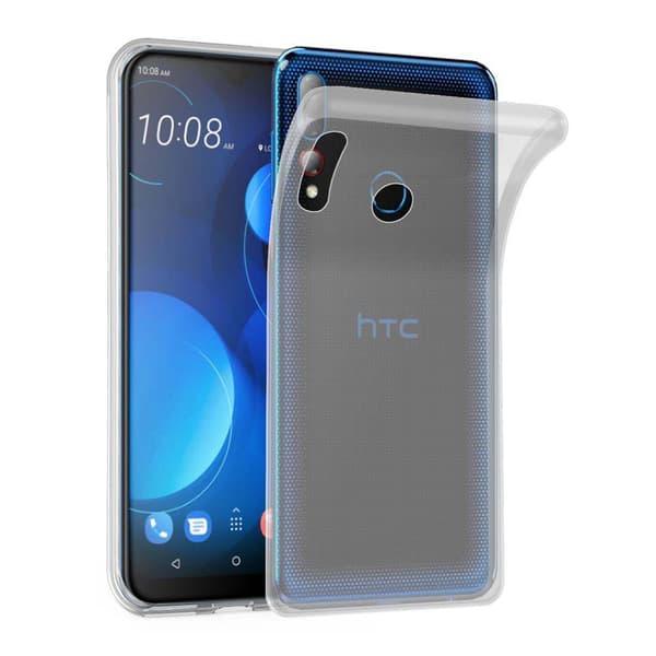 HTC Desire 19 PLUS Suojakuori Suojakotelo valmistettu joustavasta TPU-silikonista