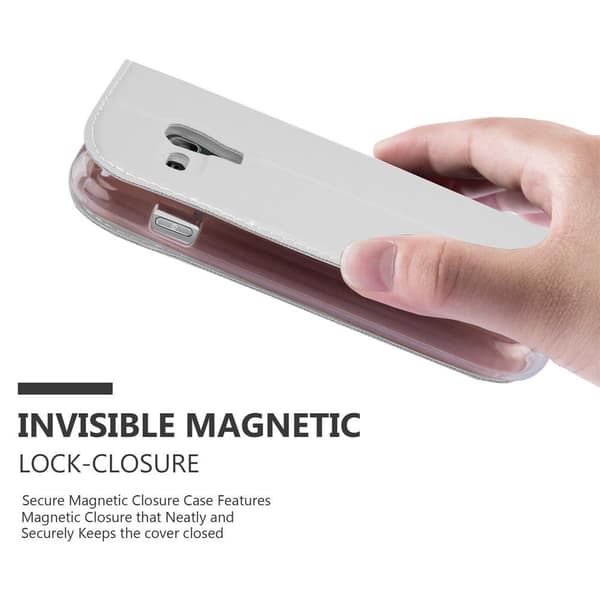 Deksel til Samsung Galaxy S3 MINI Lommebokdeksel med magnetisk lukking, stativfunksjon og kortlomme