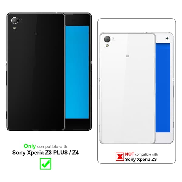 Sony Xperia Z3 PLUS / Z4 Suojakuori Suojakotelo valmistettu joustavasta TPU-silikonista