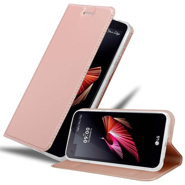 LG X SCREEN Suojakotelo Suojakuori Lompakkokotelo Matkapuhelinkotelo jossa magneettisuljenta, jalusta-toiminto ja korttitasku