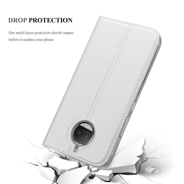 Motorola MOTO G5S Skal Fodral med magnetisk stängning, ståfunktion och kortficka Mobilskydd