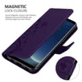 Miniatyrbild 9 av 11: Samsung Galaxy S8 Skal Fodral i blomdesign Mobilskydd Case Cover med magnetisk stängning, ståfunktion och kortplatser