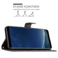 Miniatyrbillede 7 af 11: Samsung Galaxy S8 Pungetui Cover Blomster ()