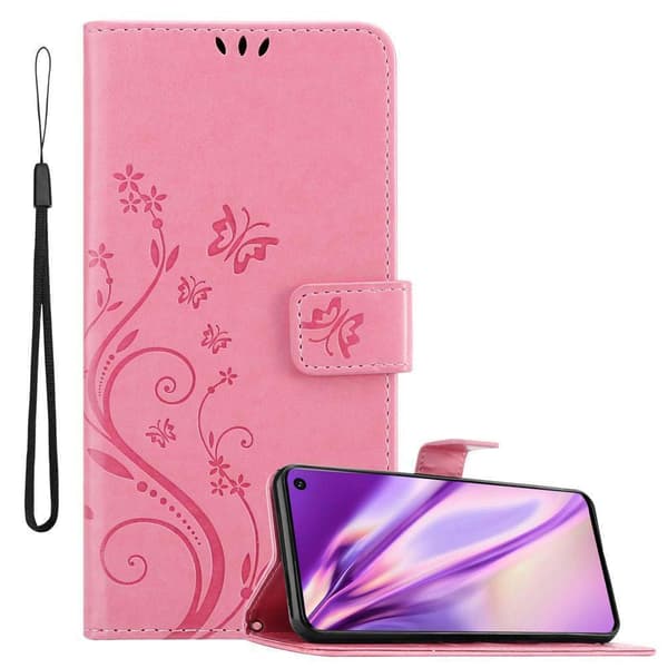 Deksel til Samsung Galaxy S10 5G Lommebokdeksel i blomster design med magnetisk lukking, stativfunksjon og kortplasser