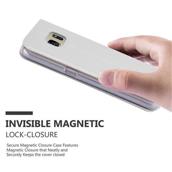 Samsung Galaxy S7 Skal Fodral med magnetisk stängning, ståfunktion och kortficka Mobilskydd