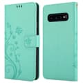 Miniatyrbillede 8 af 8: Samsung Galaxy S10 4G Pungetui Cover Blomster ()