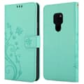 Miniatyrbillede 8 af 8: Huawei MATE 20 Pungetui Cover Blomster ()