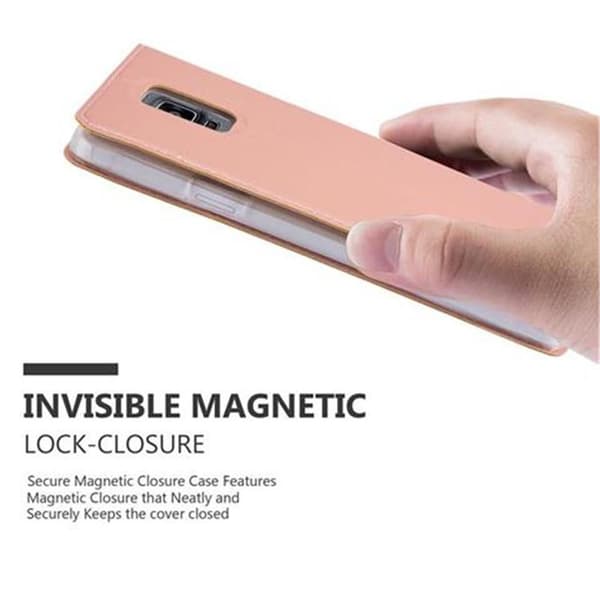 Samsung Galaxy NOTE 4 Skal Fodral med magnetisk stängning, ståfunktion och kortficka Mobilskydd