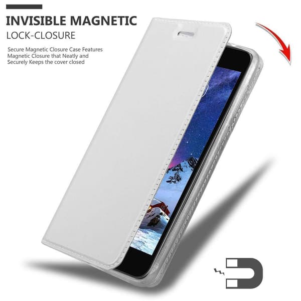 LG K8 2017 Skal Fodral med magnetisk stängning, ståfunktion och kortficka Mobilskydd
