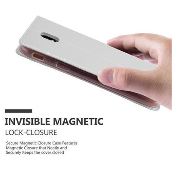 Deksel til Samsung Galaxy J7 2017 Lommebokdeksel med magnetisk lukking, stativfunksjon og kortlomme