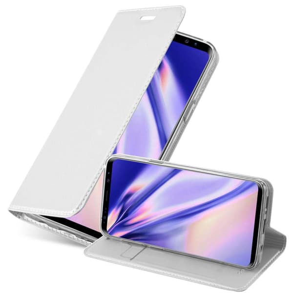 Samsung Galaxy S9 Skal Fodral med magnetisk stängning, ståfunktion och kortficka Mobilskydd