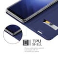 Miniatyrbild 4 av 7: Samsung Galaxy S9 Skal Fodral med magnetisk stängning, ståfunktion och kortficka Mobilskydd