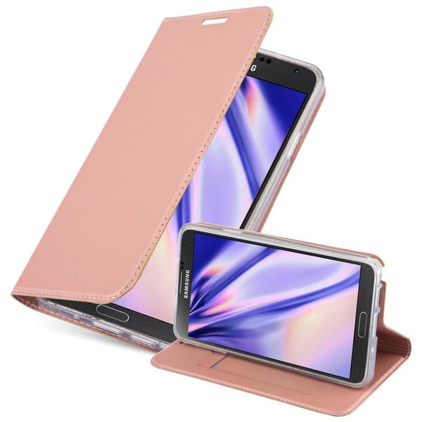 Samsung Galaxy NOTE 3 Skal Fodral med magnetisk stängning, ståfunktion och kortficka Mobilskydd