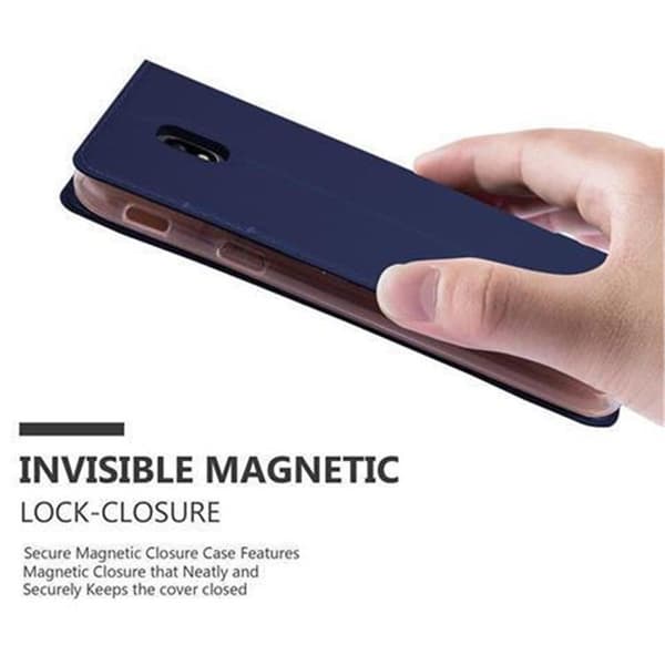 Deksel til Samsung Galaxy J5 2017 Lommebokdeksel med magnetisk lukking, stativfunksjon og kortlomme