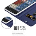 Miniatyrbilde 7 av 11: Deksel til Motorola MOTO G2 Lommebokdeksel med magnetisk lukking, stativfunksjon og kortlomme