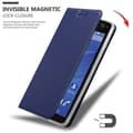 Miniatyrbild 4 av 8: Sony Xperia C4 Skal Fodral med magnetisk stängning, ståfunktion och kortficka Mobilskydd