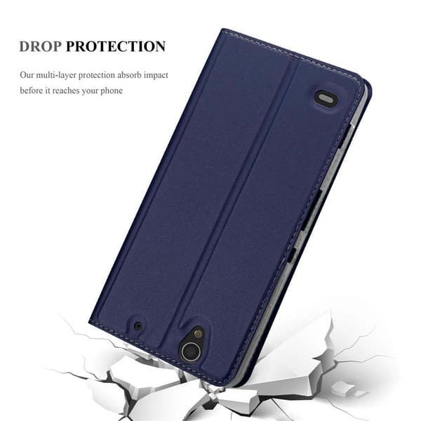 Sony Xperia C4 Skal Fodral med magnetisk stängning, ståfunktion och kortficka Mobilskydd