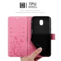 Pikkukuva 11 / 11: Samsung Galaxy J5 2017 Suojakotelo Suojakuori Lompakkokotelo Matkapuhelinkotelo Kukat jossa on magneettisuljenta, jalusta-toiminto ja korttipaikat