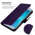 Pikkukuva 9 / 11: Samsung Galaxy J5 2017 Suojakotelo Suojakuori Lompakkokotelo Matkapuhelinkotelo Kukat jossa on magneettisuljenta, jalusta-toiminto ja korttipaikat