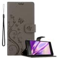 Miniatyrbillede 1 af 8: Sony Xperia XZ1 Pungetui Cover Blomster ()