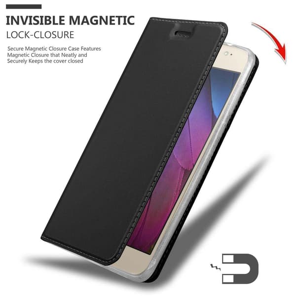 Deksel til Motorola MOTO G5S PLUS Lommebokdeksel med magnetisk lukking, stativfunksjon og kortlomme