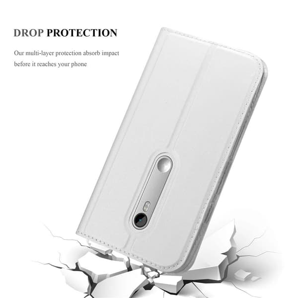 Motorola MOTO G3 Suojakotelo Suojakuori Lompakkokotelo Matkapuhelinkotelo jossa magneettisuljenta, jalusta-toiminto ja korttitasku