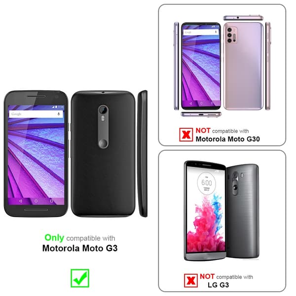 Motorola MOTO G3 Suojakotelo Suojakuori Lompakkokotelo Matkapuhelinkotelo jossa magneettisuljenta, jalusta-toiminto ja korttitasku