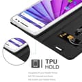 Pikkukuva 4 / 8: Motorola MOTO G3 Suojakotelo Suojakuori Lompakkokotelo Matkapuhelinkotelo jossa magneettisuljenta, jalusta-toiminto ja korttitasku