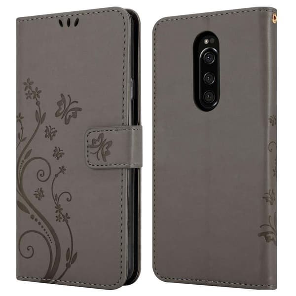 Sony Xperia 1 / Xperia XZ4 Pungetui Cover Blomster ()