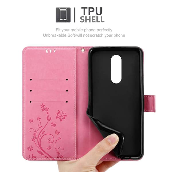 Sony Xperia 1 / Xperia XZ4 Pungetui Cover Blomster ()