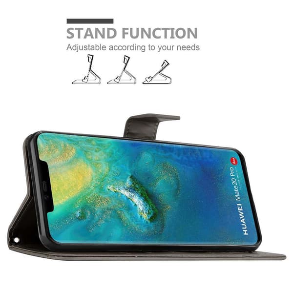 Huawei MATE 20 PRO Pungetui Cover Blomster ()