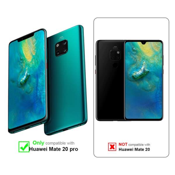 Huawei MATE 20 PRO Skal Fodral i blomdesign Mobilskydd Case Cover med magnetisk stängning, ståfunktion och kortplatser