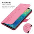 Miniatyrbillede 10 af 11: Huawei MATE 20 PRO Pungetui Cover Blomster ()