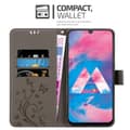 Pikkukuva 5 / 11: Samsung Galaxy M30 / A40s Suojakotelo Suojakuori Lompakkokotelo Matkapuhelinkotelo Kukat jossa on magneettisuljenta, jalusta-toiminto ja korttipaikat