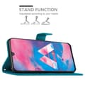 Pikkukuva 7 / 11: Samsung Galaxy M30 / A40s Suojakotelo Suojakuori Lompakkokotelo Matkapuhelinkotelo Kukat jossa on magneettisuljenta, jalusta-toiminto ja korttipaikat