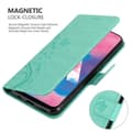 Pikkukuva 9 / 11: Samsung Galaxy M30 / A40s Suojakotelo Suojakuori Lompakkokotelo Matkapuhelinkotelo Kukat jossa on magneettisuljenta, jalusta-toiminto ja korttipaikat