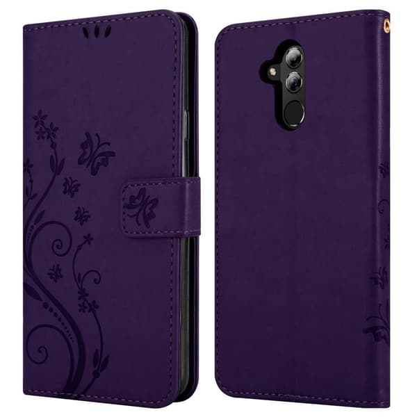 Huawei MATE 20 LITE Pungetui Cover Blomster ()