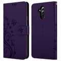 Miniatyrbild 9 av 9: Huawei MATE 20 LITE Skal Fodral i blomdesign Mobilskydd Case Cover med magnetisk stängning, ståfunktion och kortplatser