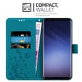 Miniatyrbillede 3 af 8: Samsung Galaxy S9 Pungetui Cover Blomster ()
