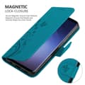 Miniatyrbillede 5 af 8: Samsung Galaxy S9 Pungetui Cover Blomster ()
