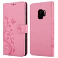 Miniatyrbillede 8 af 8: Samsung Galaxy S9 Pungetui Cover Blomster ()
