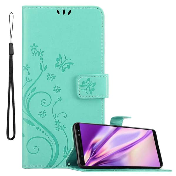 Samsung Galaxy NOTE 8 Pungetui Cover Blomster ()