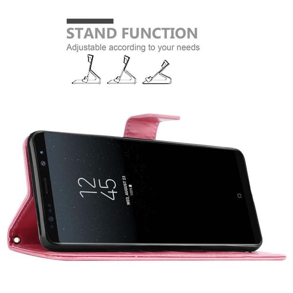 Samsung Galaxy NOTE 8 Pungetui Cover Blomster ()