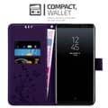 Pikkukuva 3 / 11: Samsung Galaxy NOTE 8 Suojakotelo Suojakuori Lompakkokotelo Matkapuhelinkotelo Kukat jossa on magneettisuljenta, jalusta-toiminto ja korttipaikat