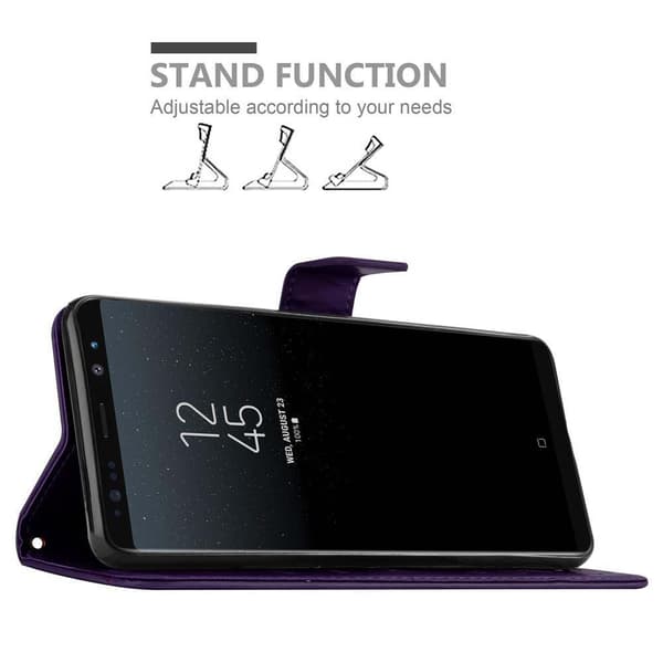 Samsung Galaxy NOTE 8 Pungetui Cover Blomster ()