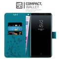 Pikkukuva 3 / 11: Samsung Galaxy NOTE 8 Suojakotelo Suojakuori Lompakkokotelo Matkapuhelinkotelo Kukat jossa on magneettisuljenta, jalusta-toiminto ja korttipaikat