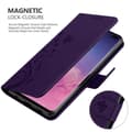 Miniatyrbillede 4 af 8: Samsung Galaxy S10 PLUS Pungetui Cover Blomster ()